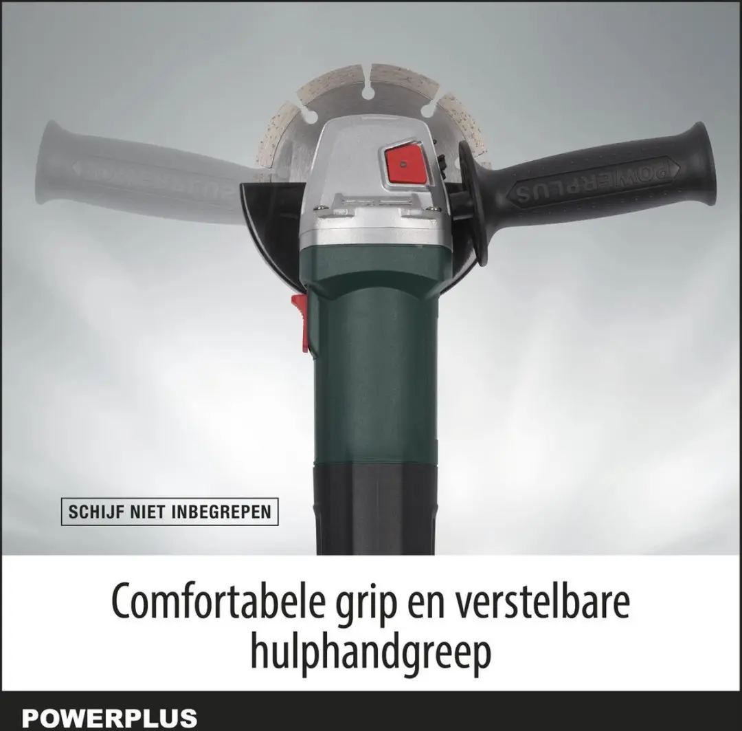 Powerplus POWP1010 Elektrische Haakse Slijper 720W - 115mm