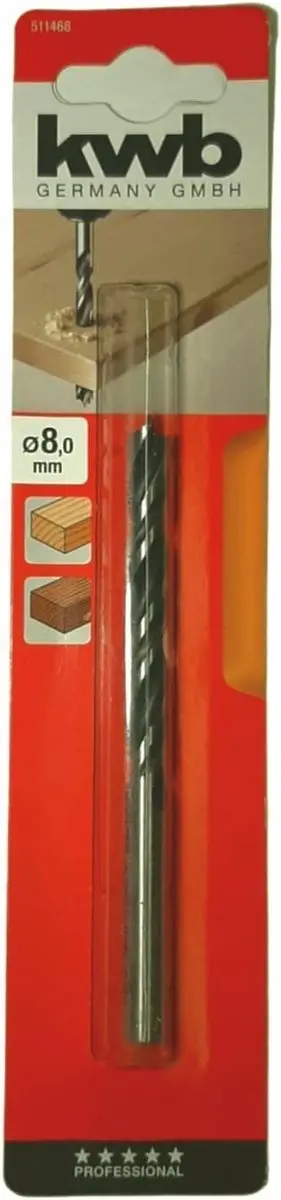 KWB Houtspiraalboor 8mm