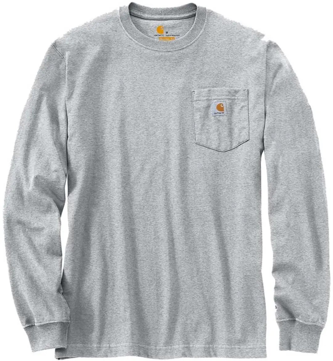 Carhartt Dearborn T-shirts Combi - L - Gemêleerd grijs