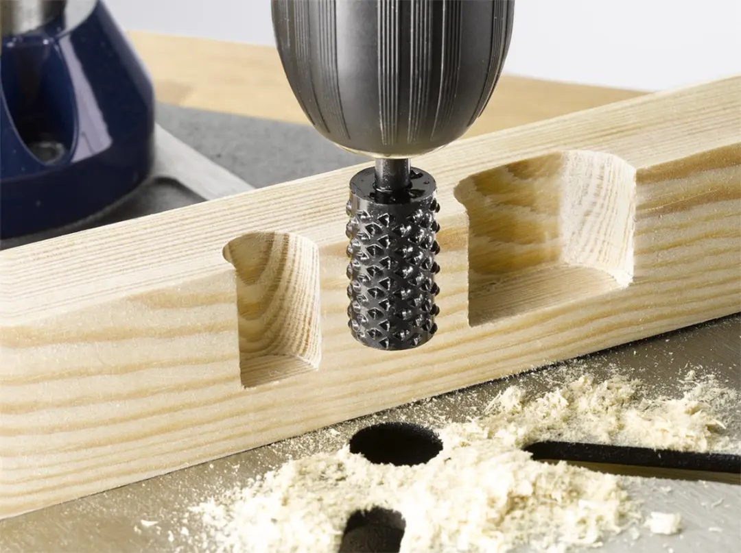 KWB Profielrasp 6-delig - 495500 - Zwart