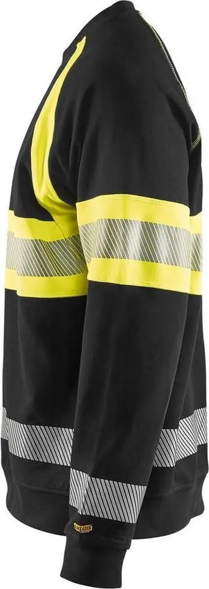 Blåkläder Sweater High Vis 3359-1158 - XXL - Zwart/Geel
