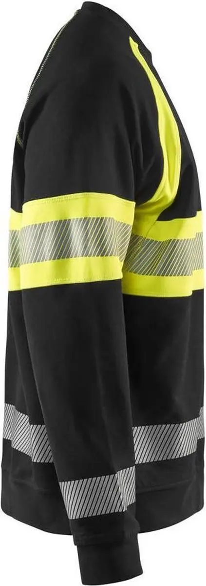Blåkläder Sweater High Vis 3359-1158 - XXL - Zwart/Geel