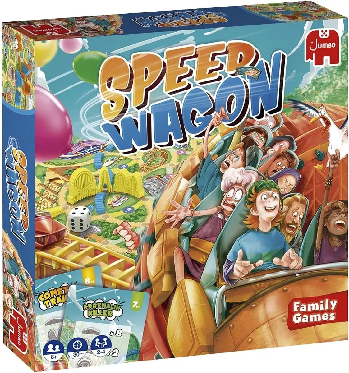 Jumbo Speed Wagon Bordspel - 2-4 Spelers