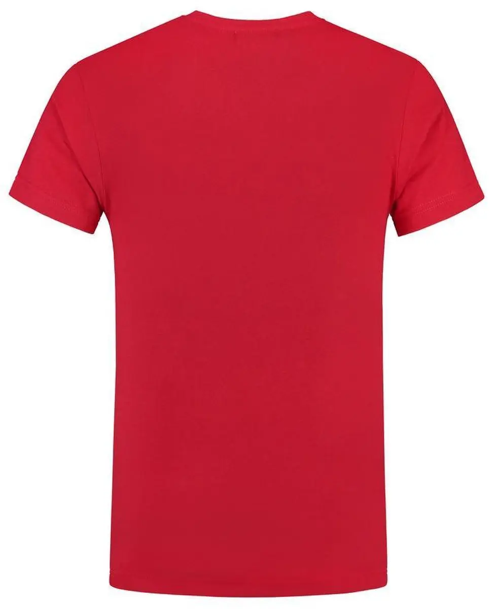 Tricorp T-shirt V-hals Fitted - Rood L