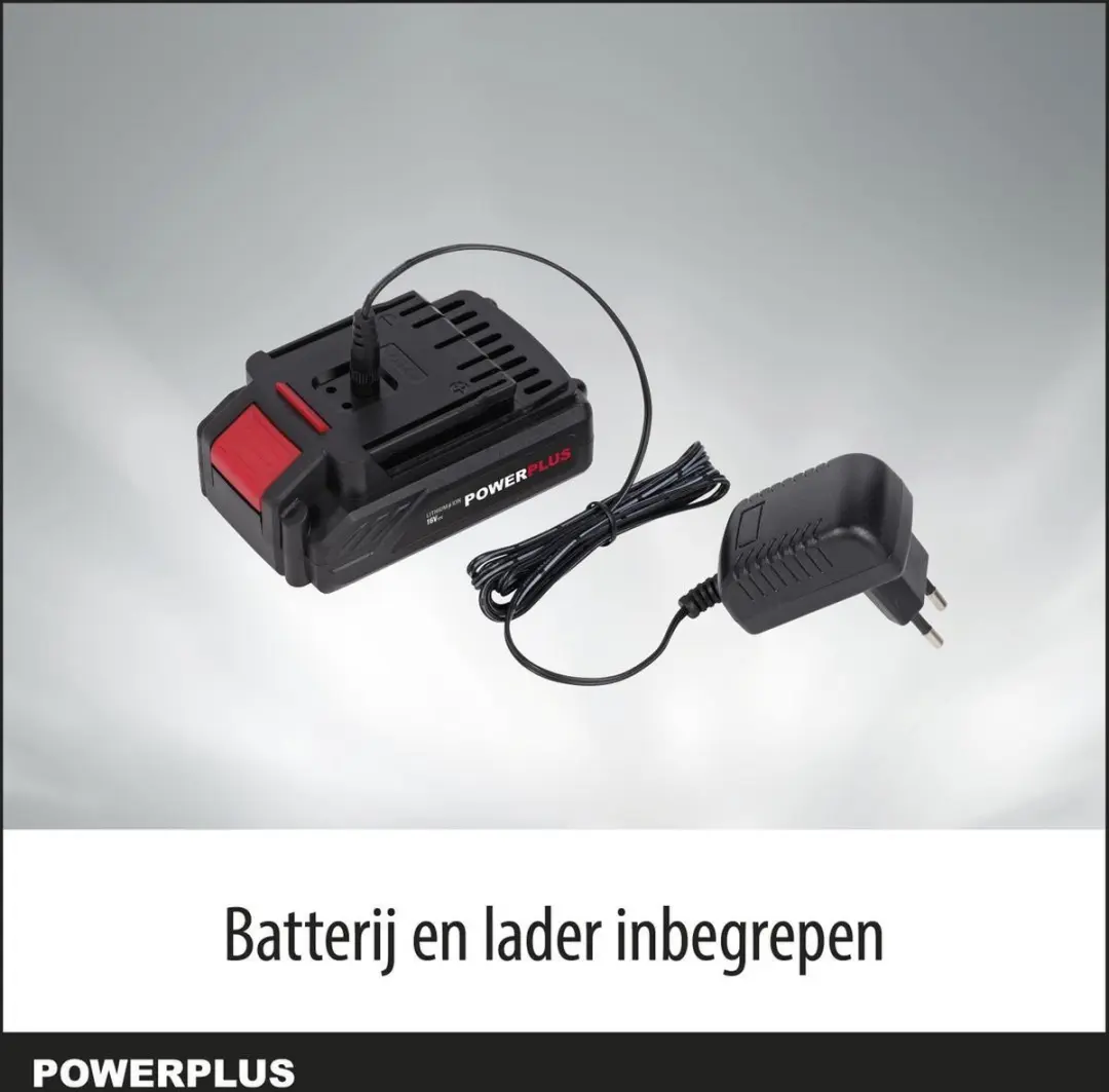 Powerplus POWC1061 Accuboormachine 16V - 1300mAh - 2 Snelheden - afbeelding 6 van 6