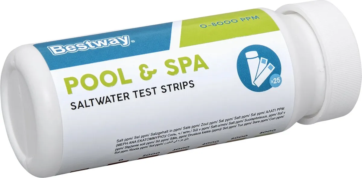 Bestway Zoutwater Teststrips 58767 - 25 Stuks