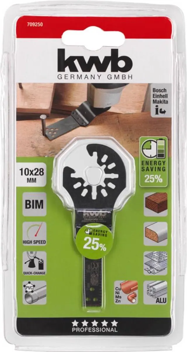 KWB 709250 Invalzaagblad 10mm - 1 Stuks - afbeelding 6 van 6