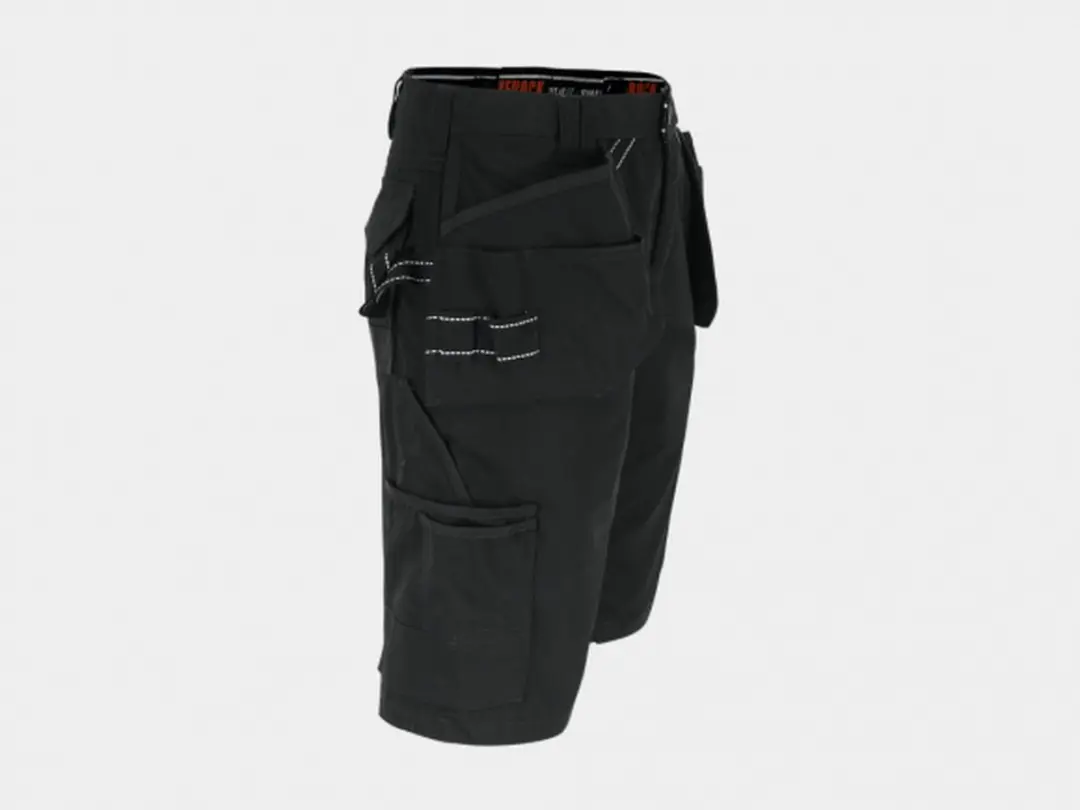 Herock Pallas Korte Werkbroek 48 - Zwart