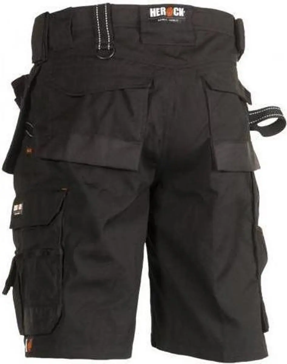 Herock Pallas Korte Werkbroek 48 - Zwart - afbeelding 6 van 6