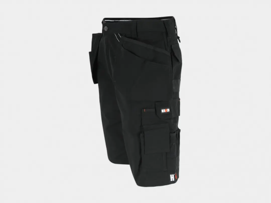 Herock Pallas Korte Werkbroek 48 - Zwart