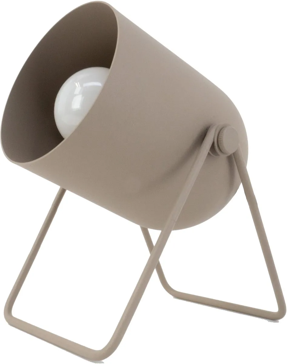 Eglo Tilston Tafellamp E14 - 14,5 cm - Zandkleur