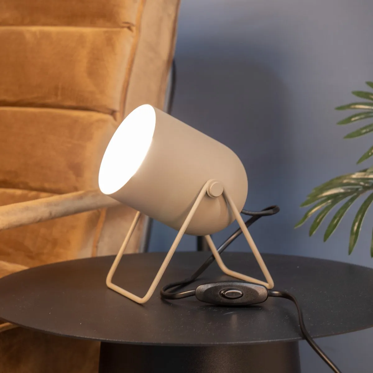 Eglo Tilston Tafellamp E14 - 14,5 cm - Zandkleur - afbeelding 6 van 6