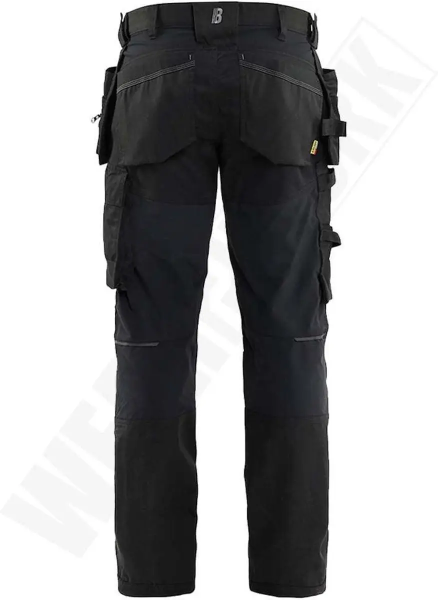 Blåkläder Werkbroek Stretch 1750-1832 - Maat 56 - Zwart - afbeelding 6 van 6