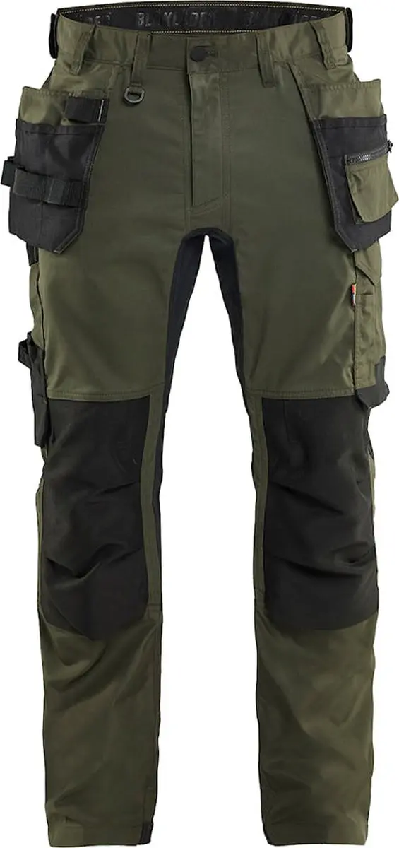 Blåkläder Werkbroek Stretch 1750-1832 - Maat 56 - Zwart
