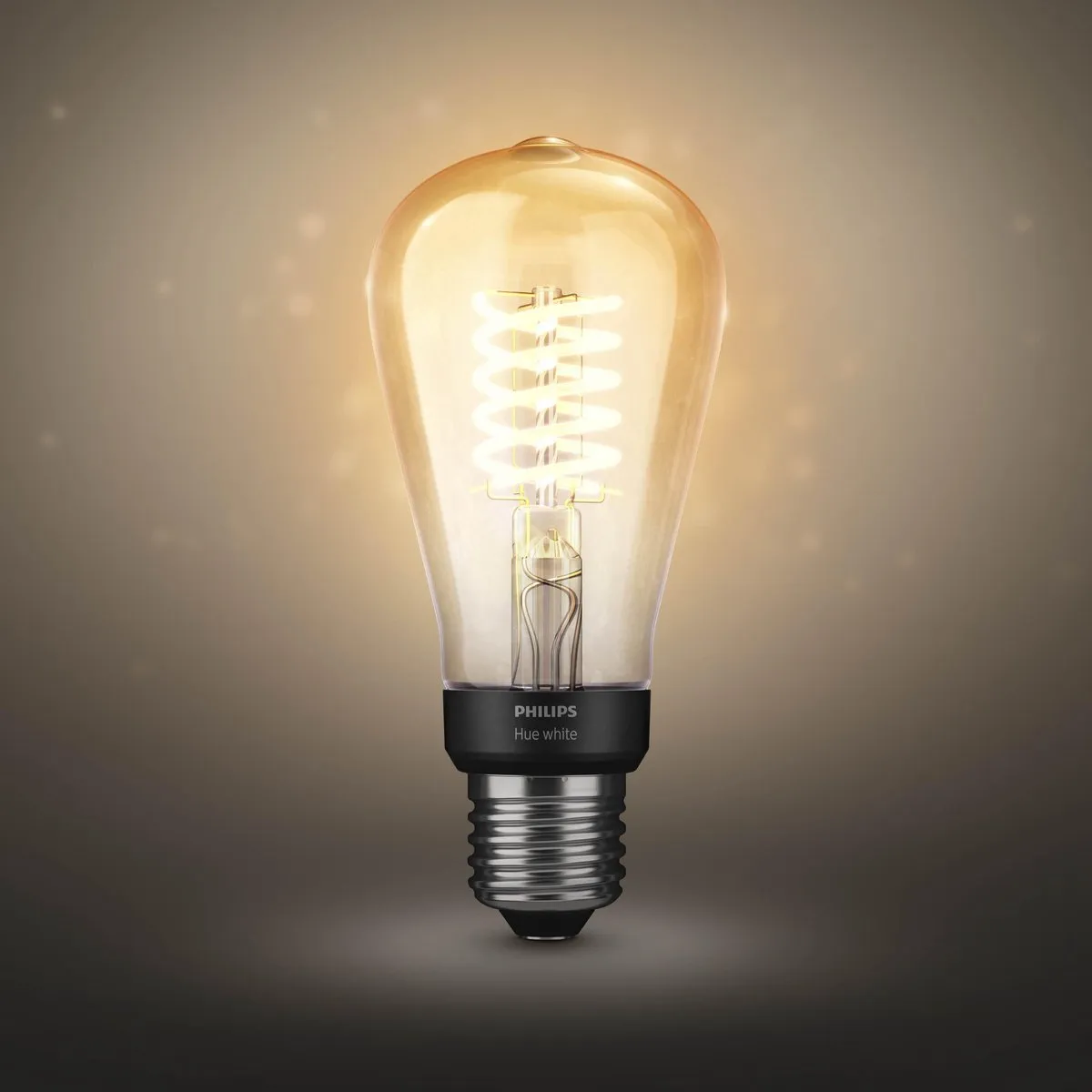 Philips Hue Starterpakket E27 - 2x Filament Edison ST64 Warmwit - Incl. Bridge