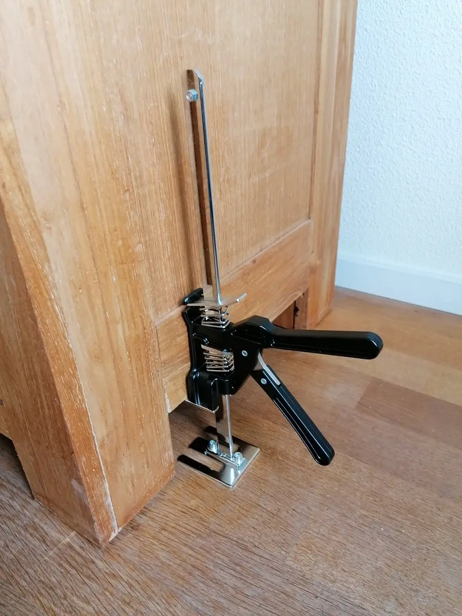 Viking Arm Speciale Voetjes Basisplaat 3mm - Zwart/Staal