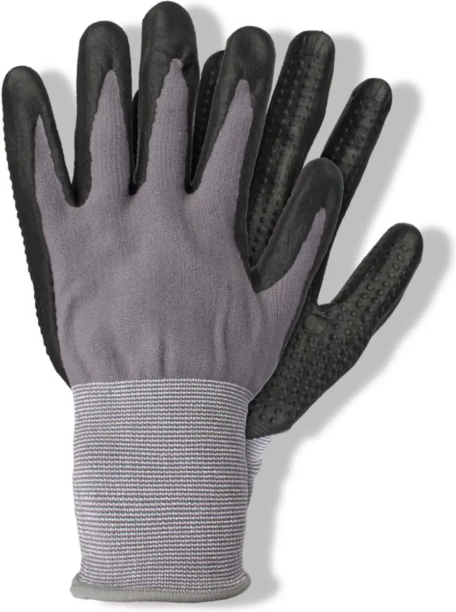 Talen Tools Nitrile Handschoenen - Zwart - Maat XL