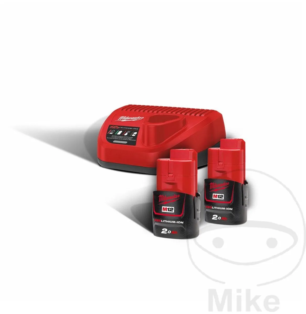 Milwaukee M12 NRG-202 Accu Pack 2x 2.0Ah - 4933459209