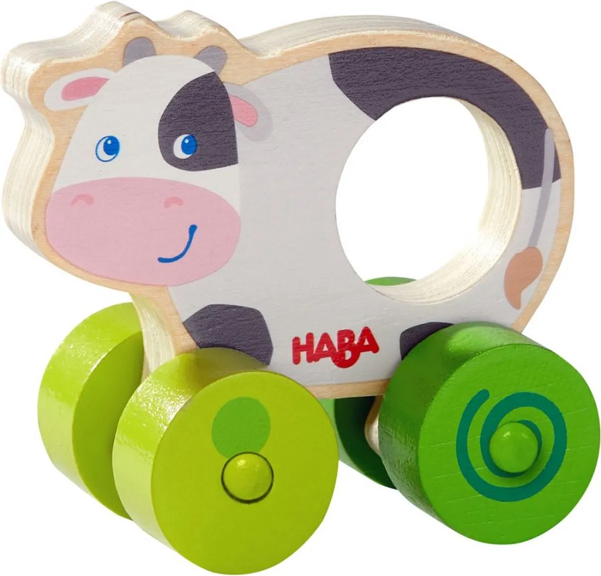 Haba Duwfiguur Koe - Multikleur