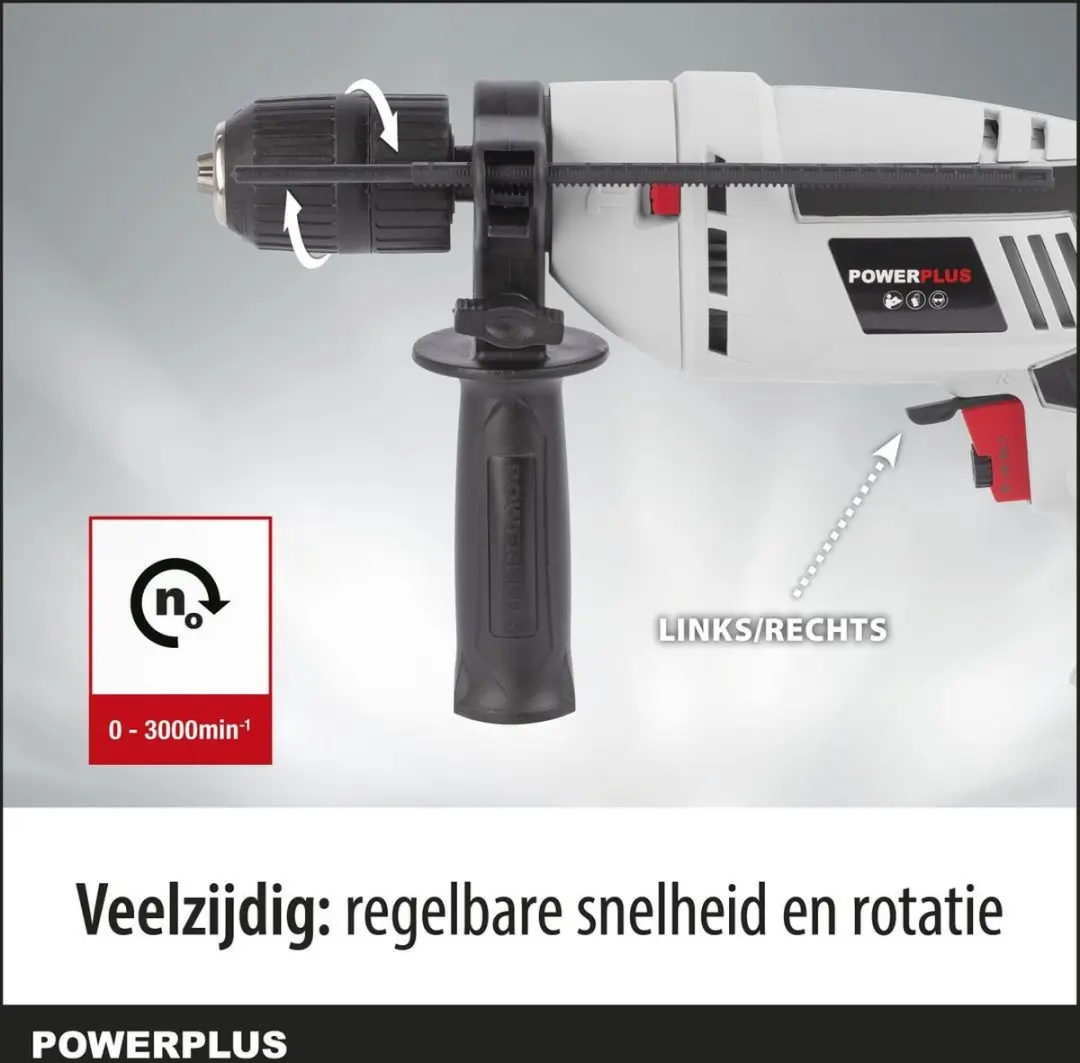 Powerplus POWC10200 Klopboormachine 600W