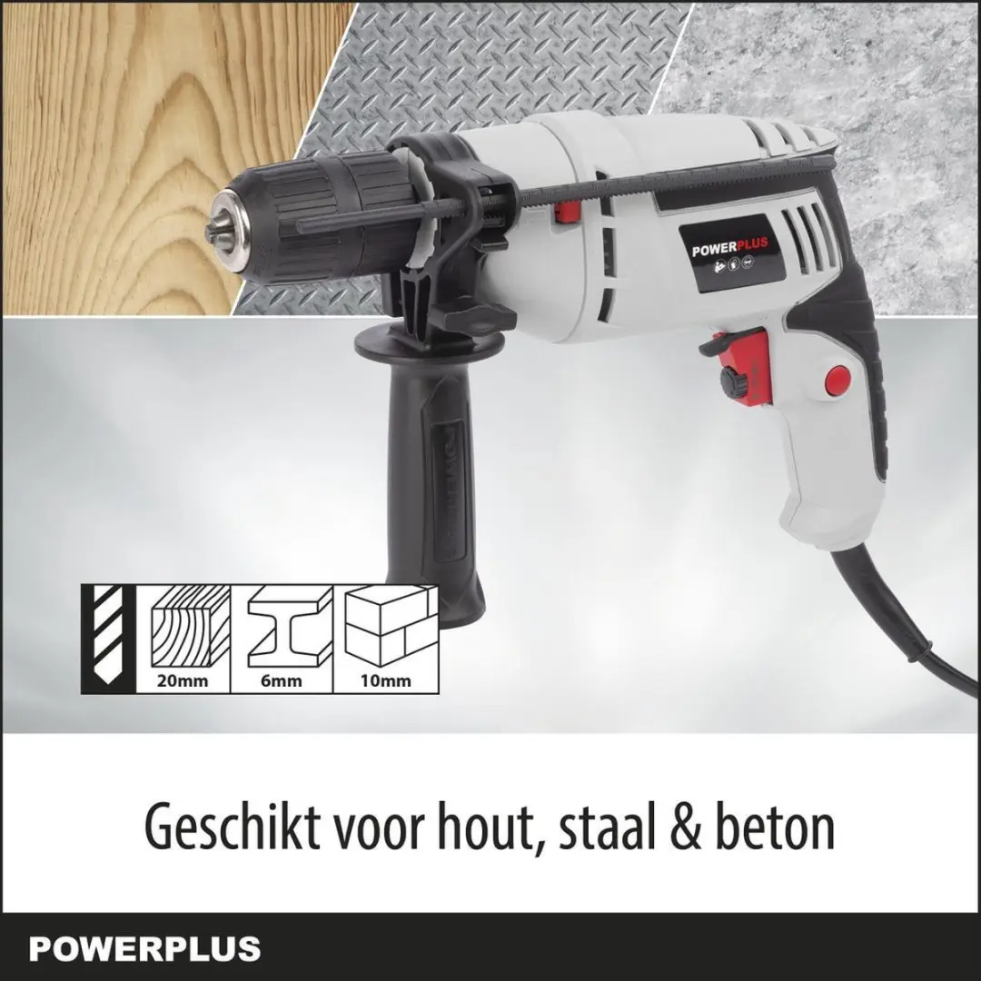 Powerplus POWC10200 Klopboormachine 600W