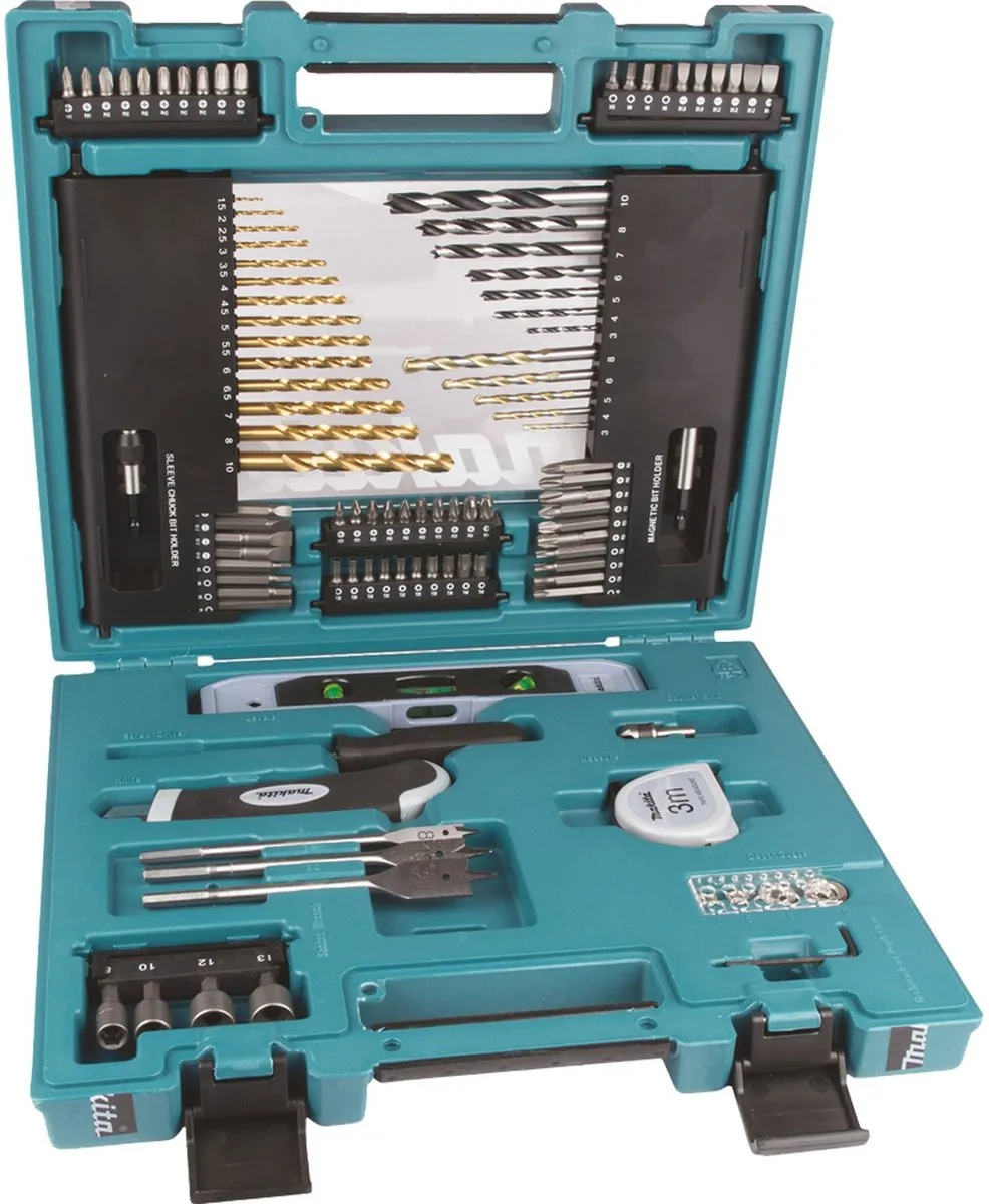 Makita D-31778 Boor-/Bitset 104-delig