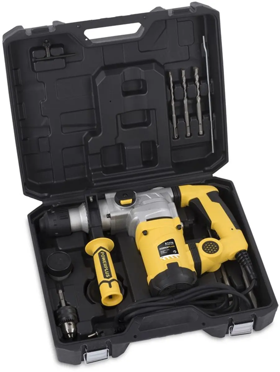 Powerplus POWX1175 Klopboormachine 1600W - SDS-plus - 5J