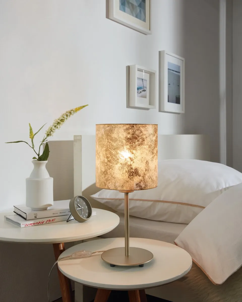 Eglo 97646 Tafellamp Goud - 60W E27