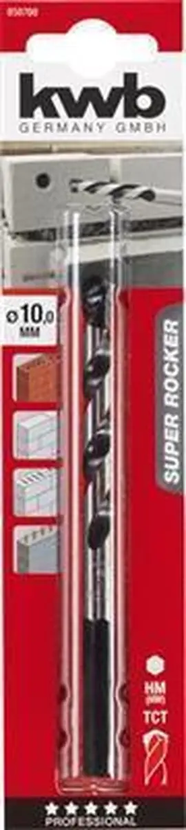 KWB Rocker Betonboor 10.0mm - Metaal