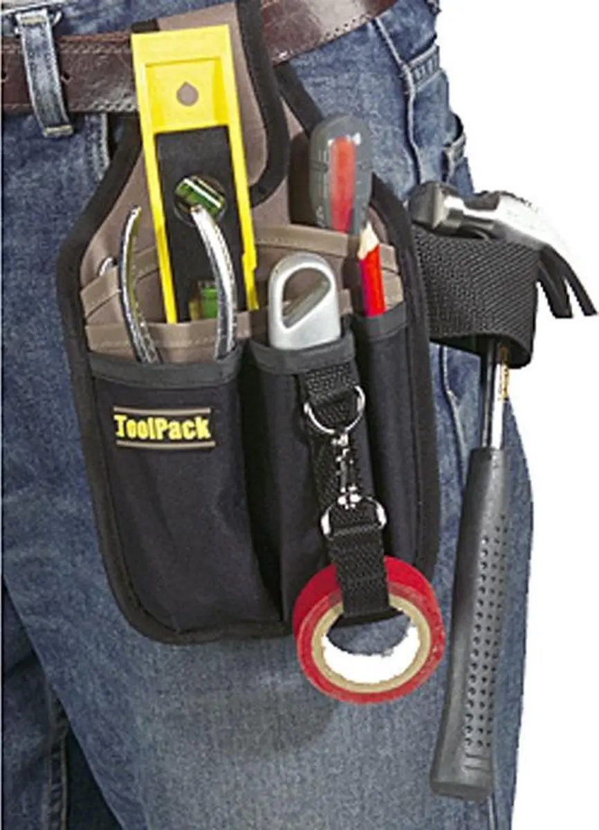 Toolpack Gereedschapshouder 7 Vakken - Crème