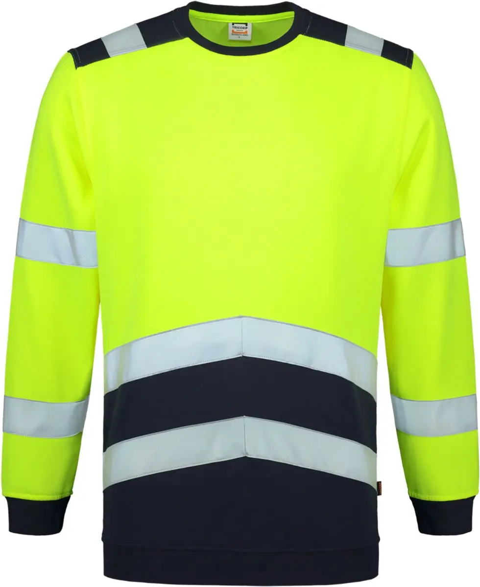 Tricorp 303004 High Vis Sweater - Fluo Geel/Inkt XXL