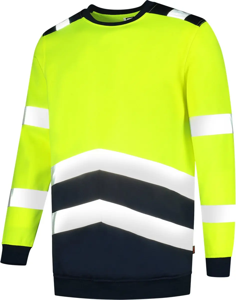 Tricorp 303004 High Vis Sweater - Fluo Geel/Inkt XXL