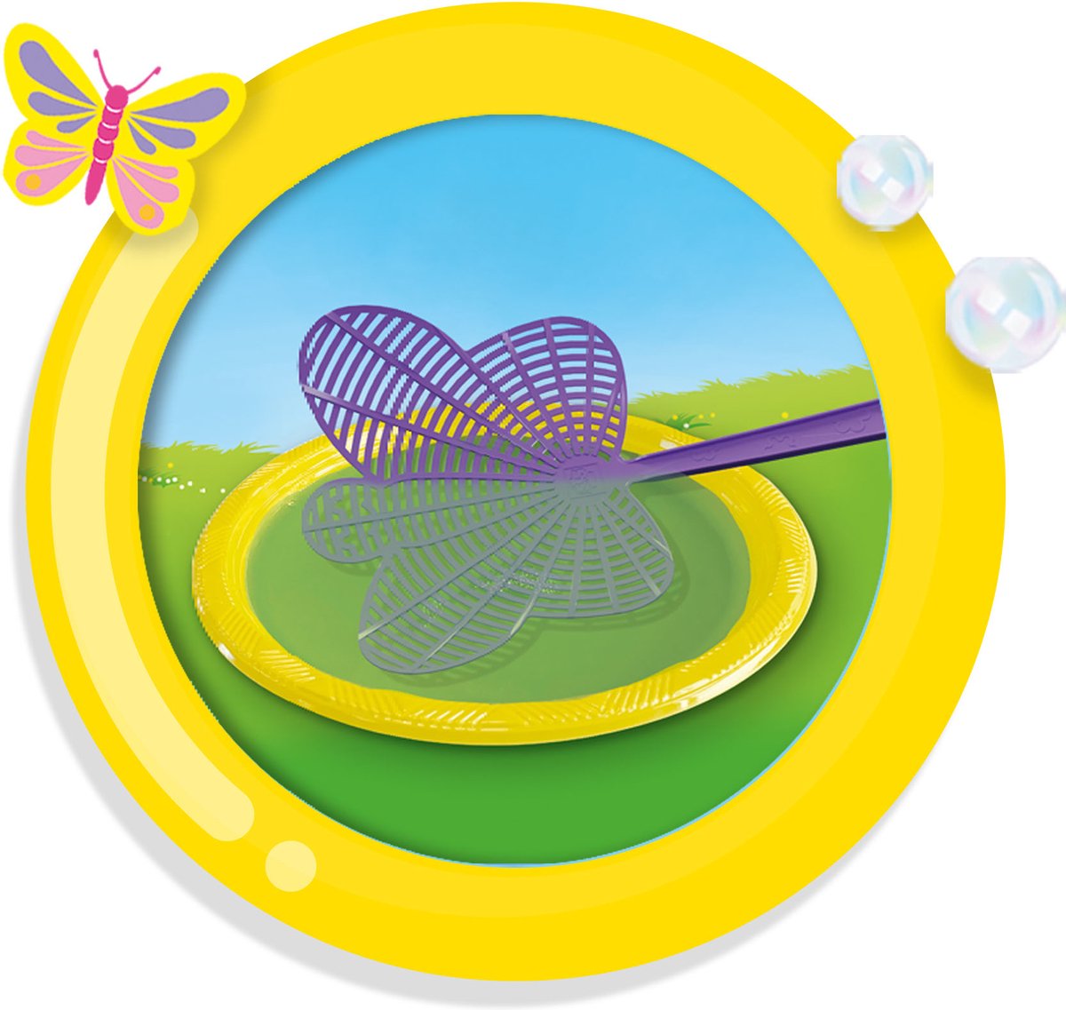 SES - Bubble Vlinder - sterk bellenblaassop - goed uitwasbaar - mega veel kleine bubbles