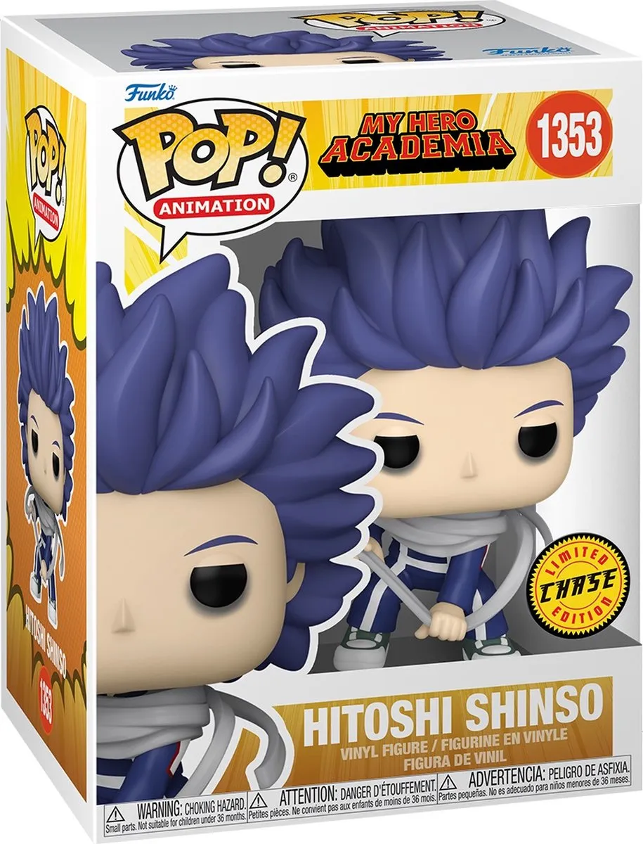 Funko Pop! My Hero Academia Hitoshi Shinso Figuur - 9cm - afbeelding 6 van 6
