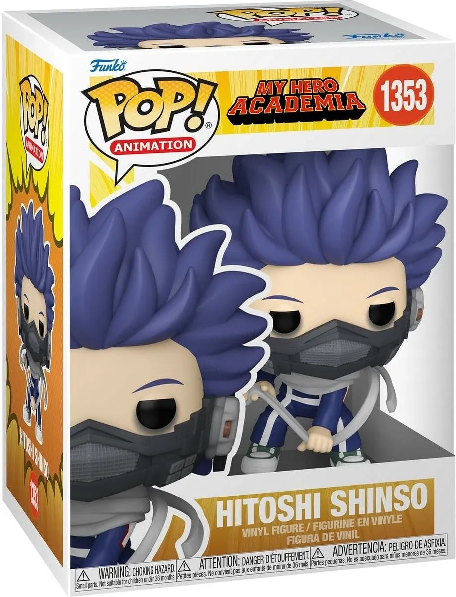 Funko Hitoshi Shinso - Funko Pop! - My Hero Academia Season 5 Figuur - 9cm