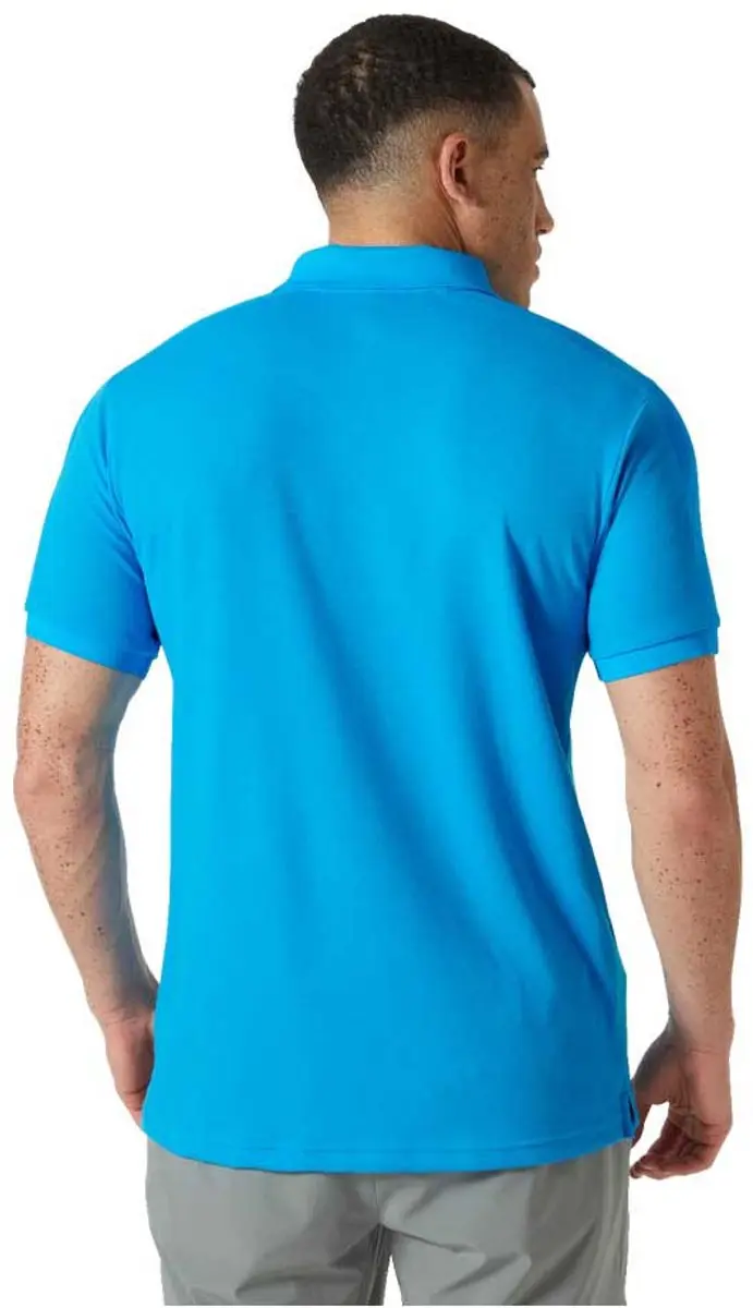 Helly Hansen HP Korte Mouw Poloshirt - M - Cyan