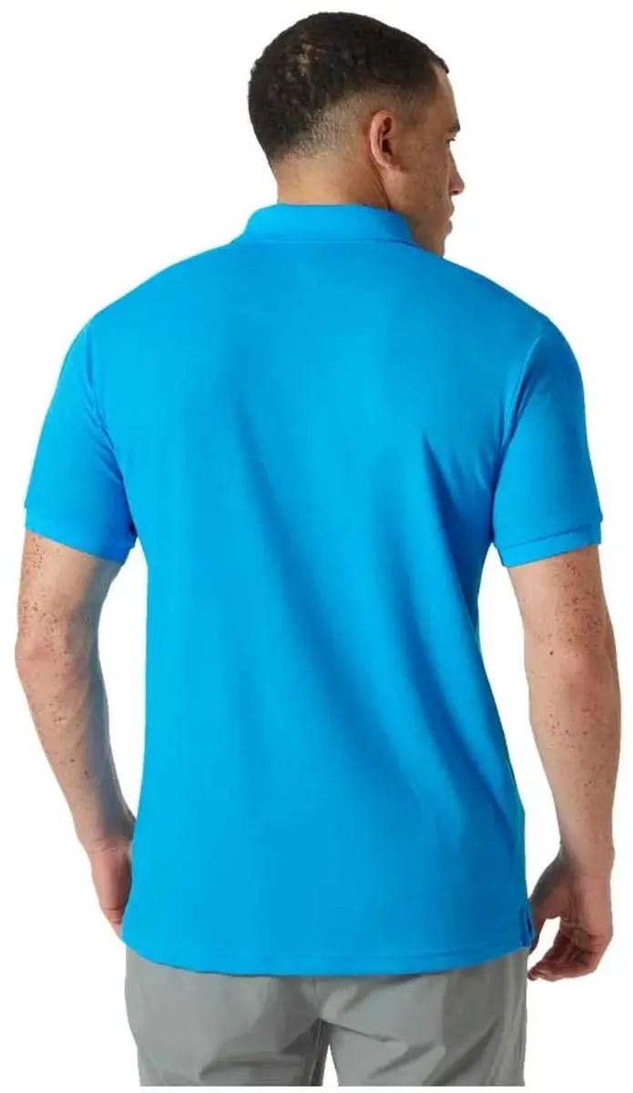Helly Hansen HP Korte Mouw Poloshirt - M - Cyan