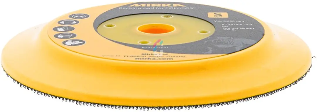 Mirka Polaros Steunschijf 130mm M4 - Zacht