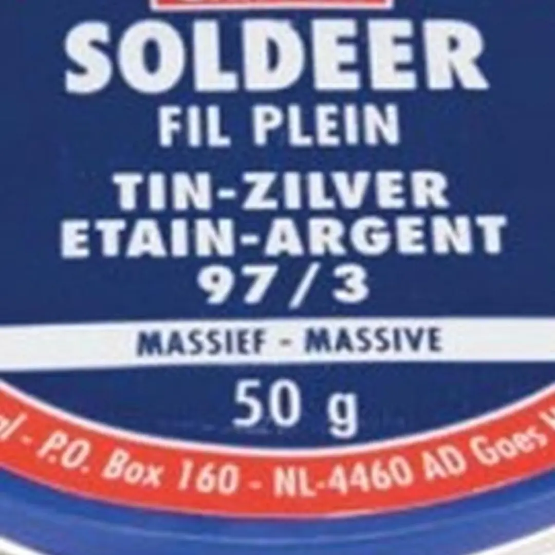 Griffon 1230733 Soldeerdraad 96.5/3.5 - 50g