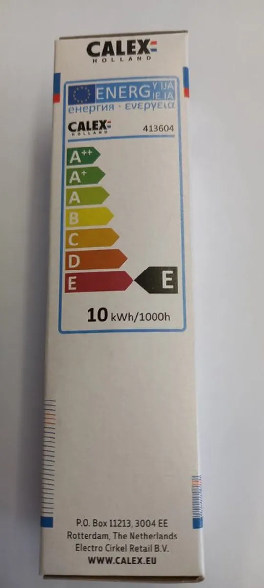 Calex Kaarslamp TIP 10W E14 - 10 Stuks - Mat - 55 Lumen