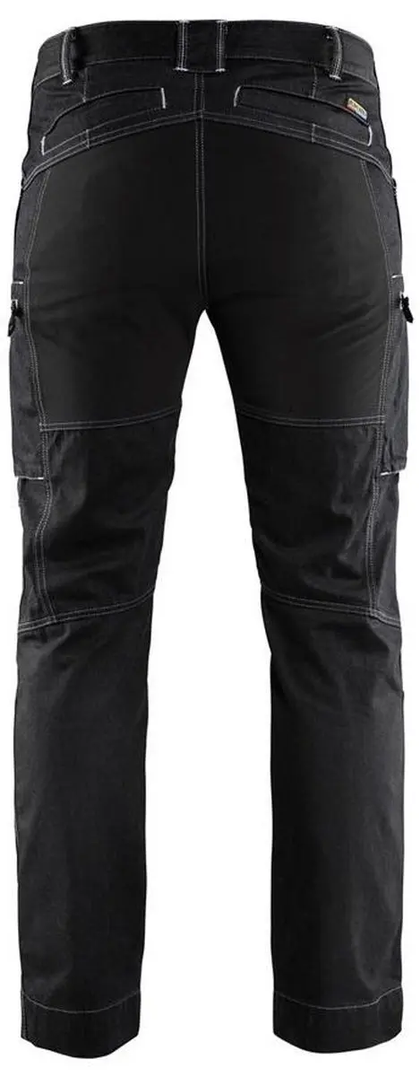 Blåkläder Service Werkbroek Denim Stretch 1459-1142 - D84 Zwart - afbeelding 6 van 6