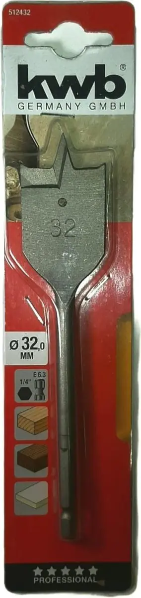 KWB Speedboor Lepelboor 32mm