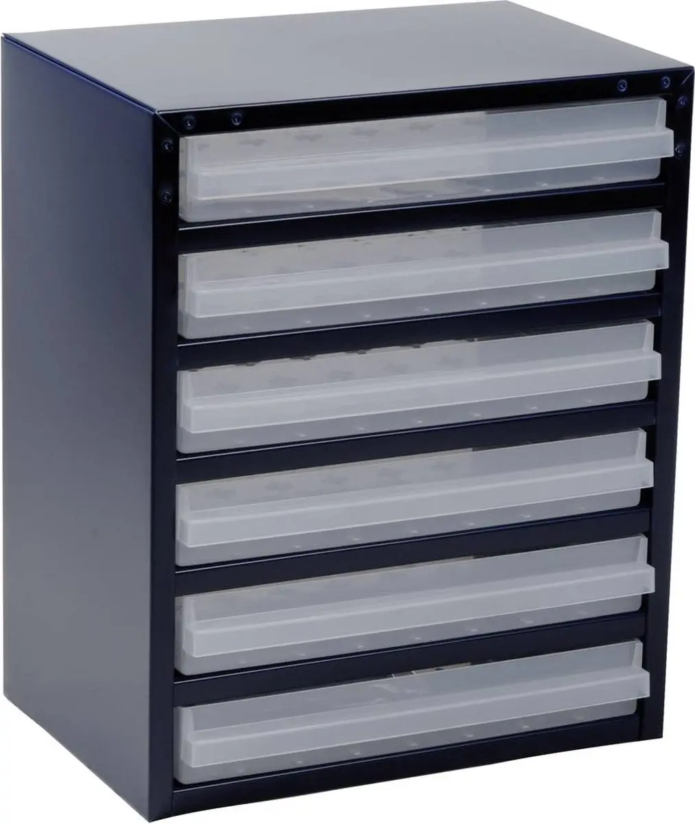 Raaco Metalen Ladekast 6 Lades