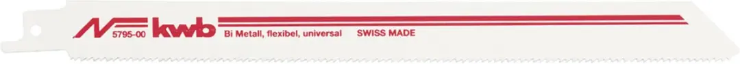 KWB Schrobzaagblad HSS Metaal 228mm