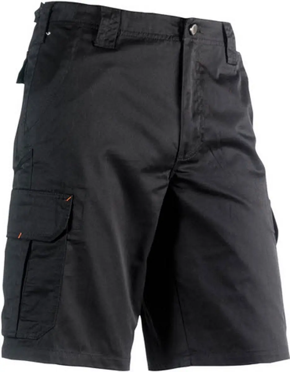 Herock Tyrus Korte Werkbroek Essentials 60 - Zwart