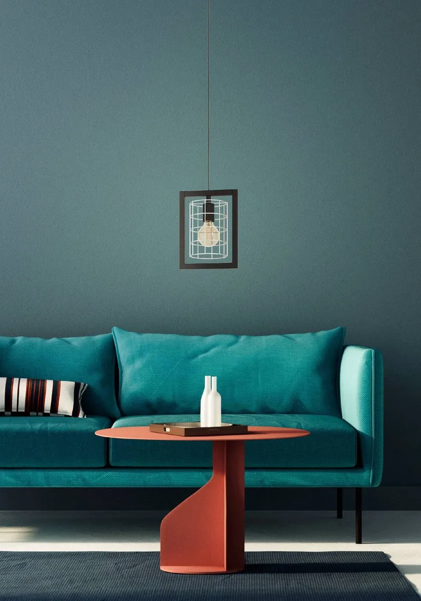 Eglo Jubily Hanglamp 22cm - 3 Lichtpunten - Zwart/Grijs
