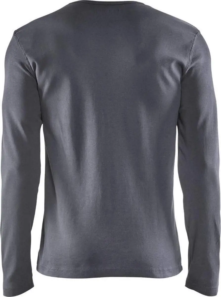 Blåkläder T-shirt Lange mouw 3314-1032 - Grijs - XL