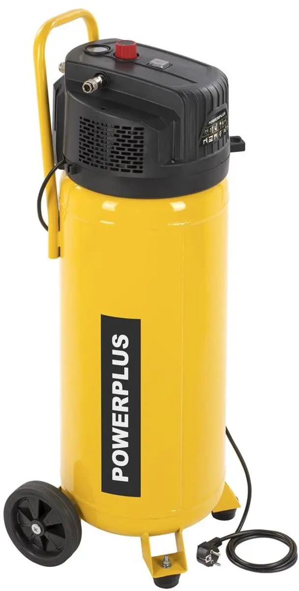 Powerplus POWX17500 Olievrije Luchtcompressor 50L - 10 bar