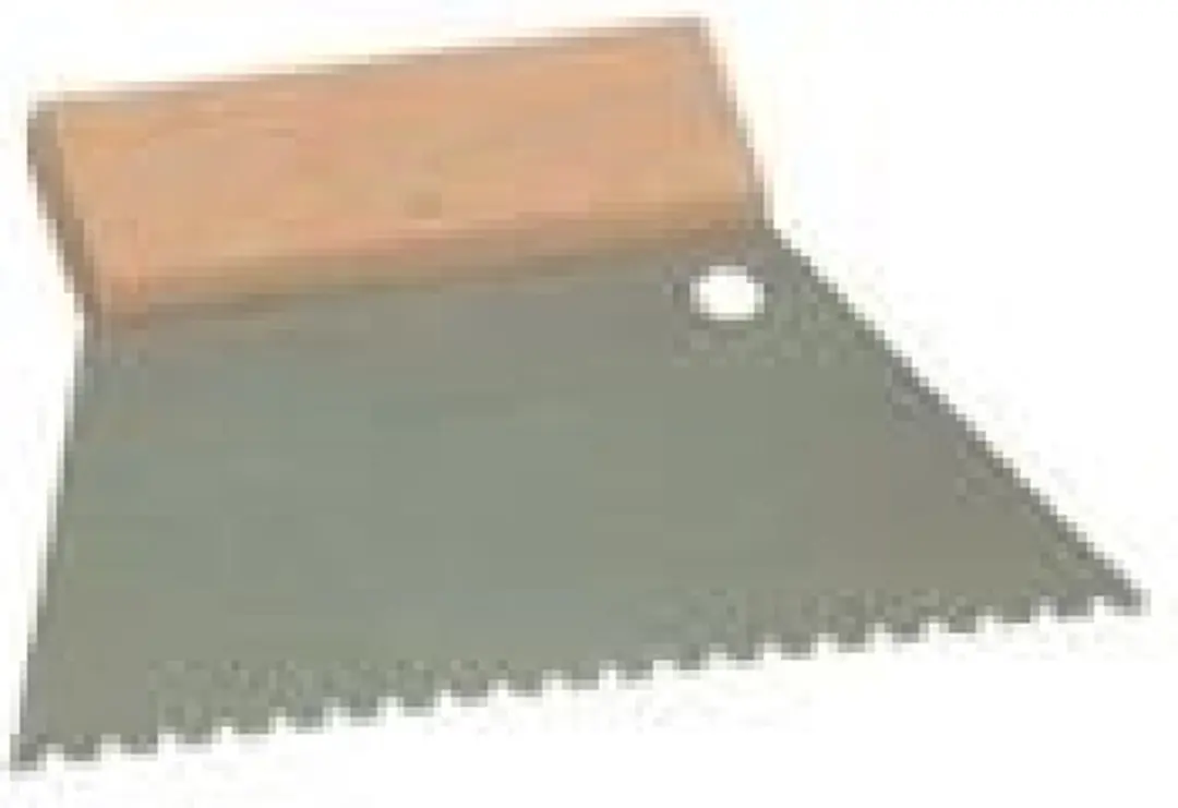 Super Prof Lijmmes Halfrond Hout - Zilver