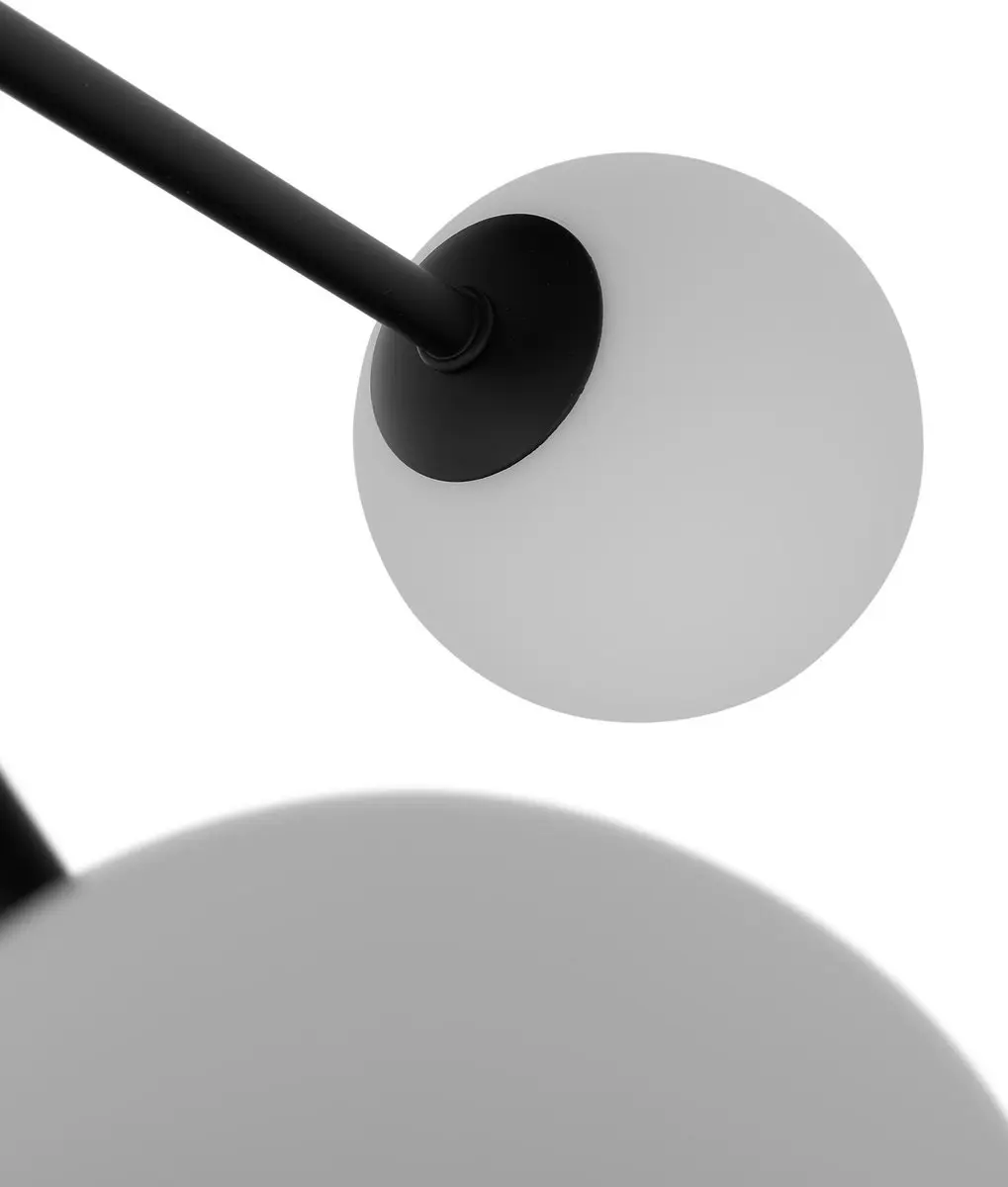 Estwing Space 80cm Hanglamp - 9 Lichtpunten - Zwart